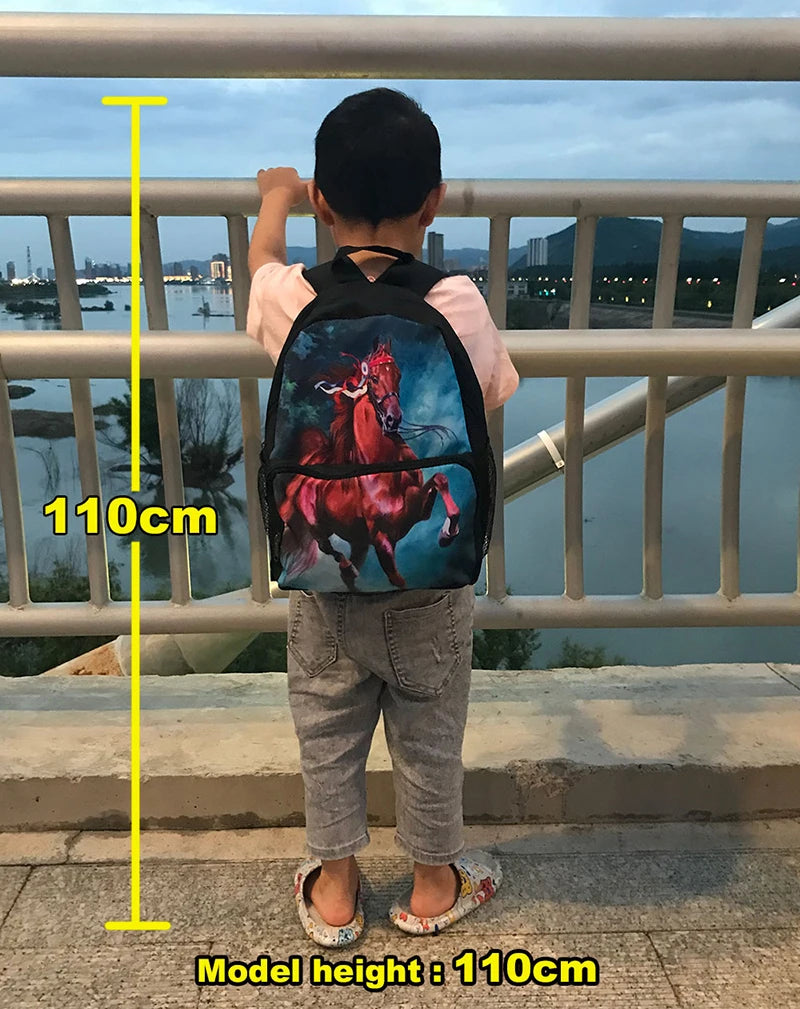 13 Inch Anime Chainsaw Man Kids Backpack Book Bag Schoolbags Gift