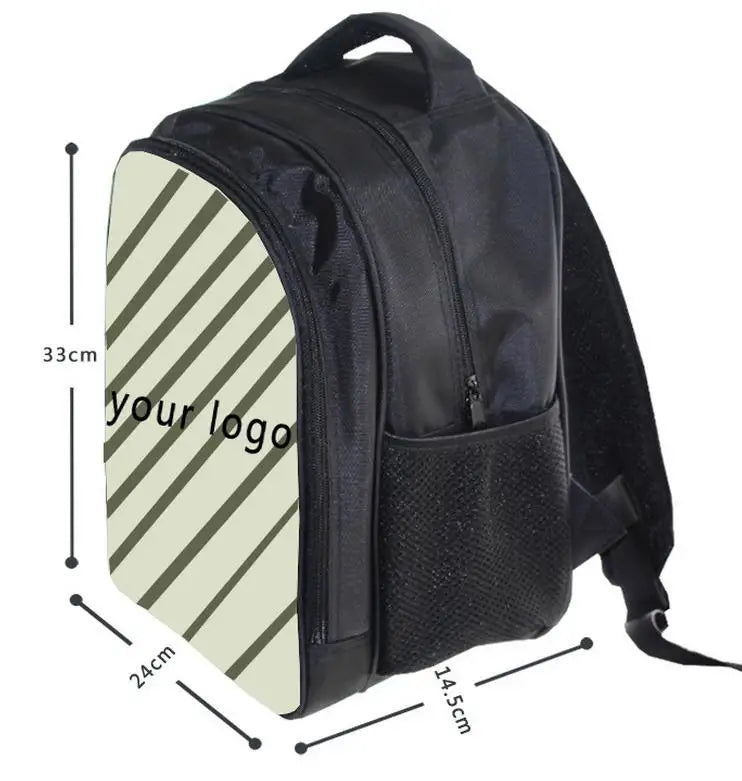 13 Inch Cartoon School Bags for Kindergarten Children Backpack