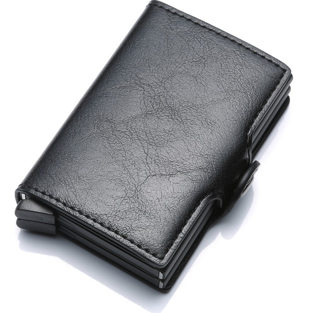 Men's RFID Dual Box Anti Magnetic Card Holder