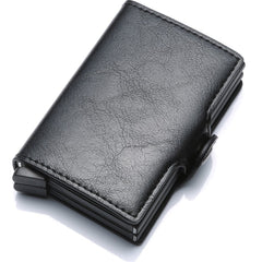 Men's RFID Dual Box Anti Magnetic Card Holder