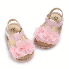 Baby Girls Flower Sandals Lightweight Summer Outdoor Beach Sandals