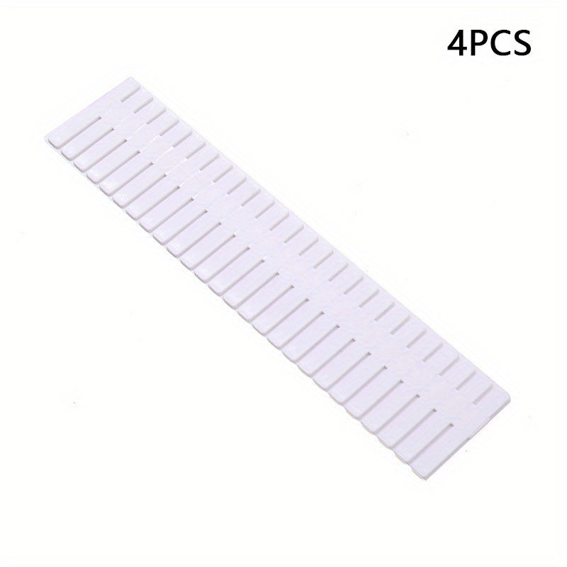 4pcs Plastic Drawer Dividers for Organizing Your Home