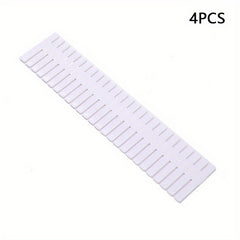 4pcs Plastic Drawer Dividers for Organizing Your Home
