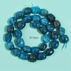 Amethyst Opal Agate Jade Spacer Beads Jewelry Making DIY