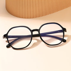 Polygonal Anti Light Presbyopia Glasses For Men Women