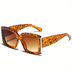 Oversized Square Sunglasses UV400 Anti Glare Men Women Casual Driving Beach