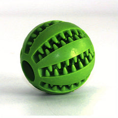 Dog Leaking Food Toy Rubber Chew Toys Interactive Molar Toy