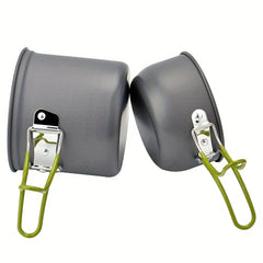 Outdoor Hiking Camping Cooking Kit Non Stick Pot & Bowl