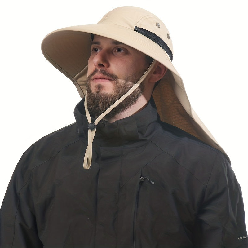 UV Protection Sun Hat Mesh Breathable Bucket Hat Boonie Hat
