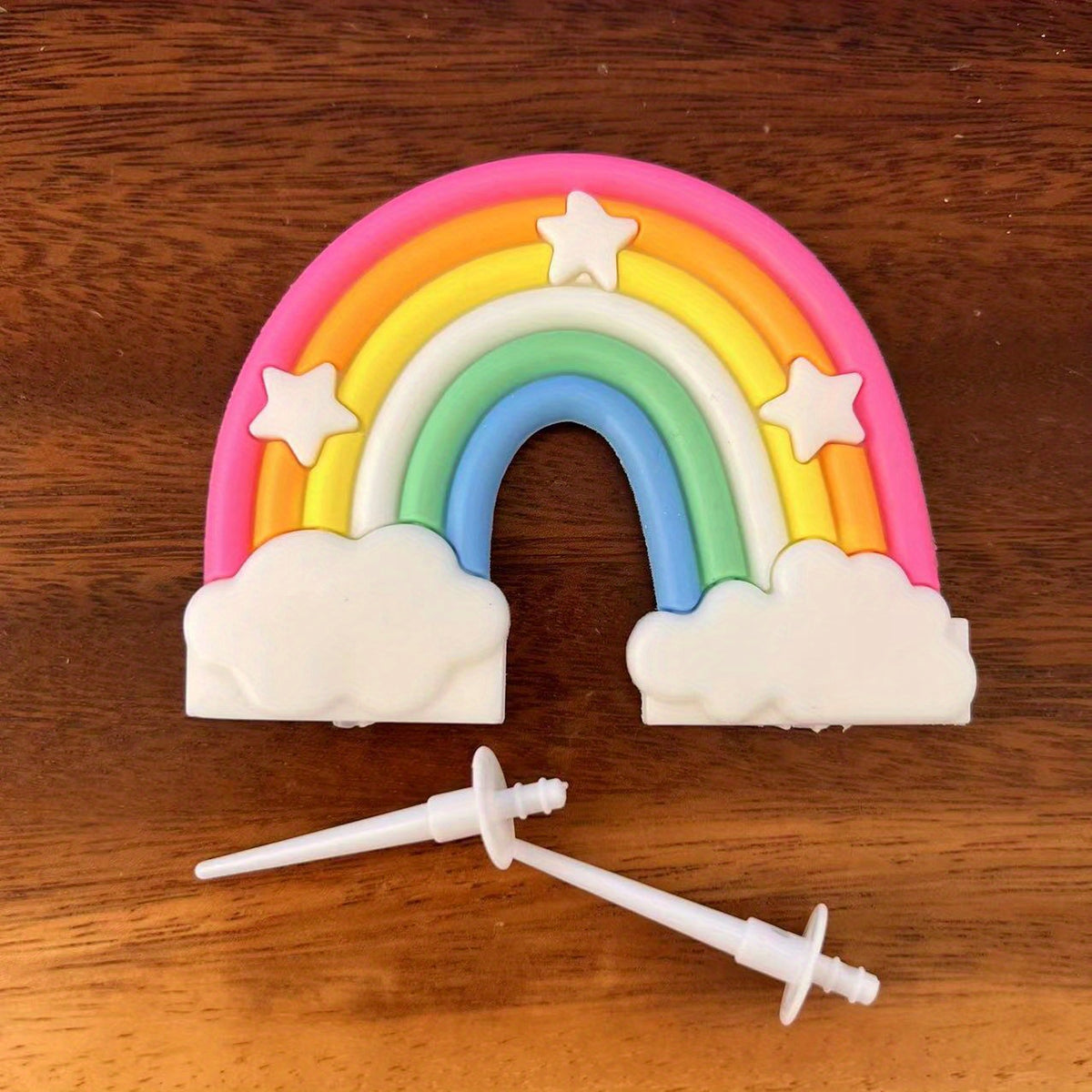 Rainbow Cake Insert Decoration Pride Theme Supplies