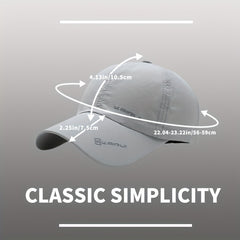 Unisex Sunshade Adjustable Baseball Cap for Outdoor Sport