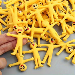 30 Pack Stretchable Yellow Character Stress Relief Toys Christmas Toys