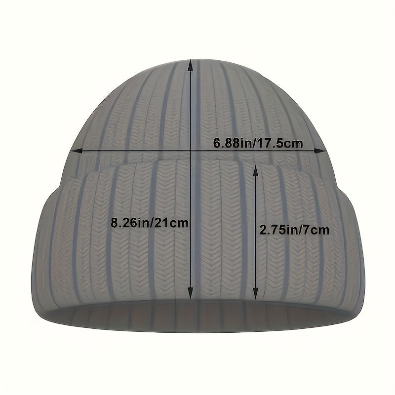 Y2K Unisex Couple Beanie Hip Hop Knit Hat