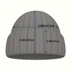 Y2K Unisex Couple Beanie Hip Hop Knit Hat