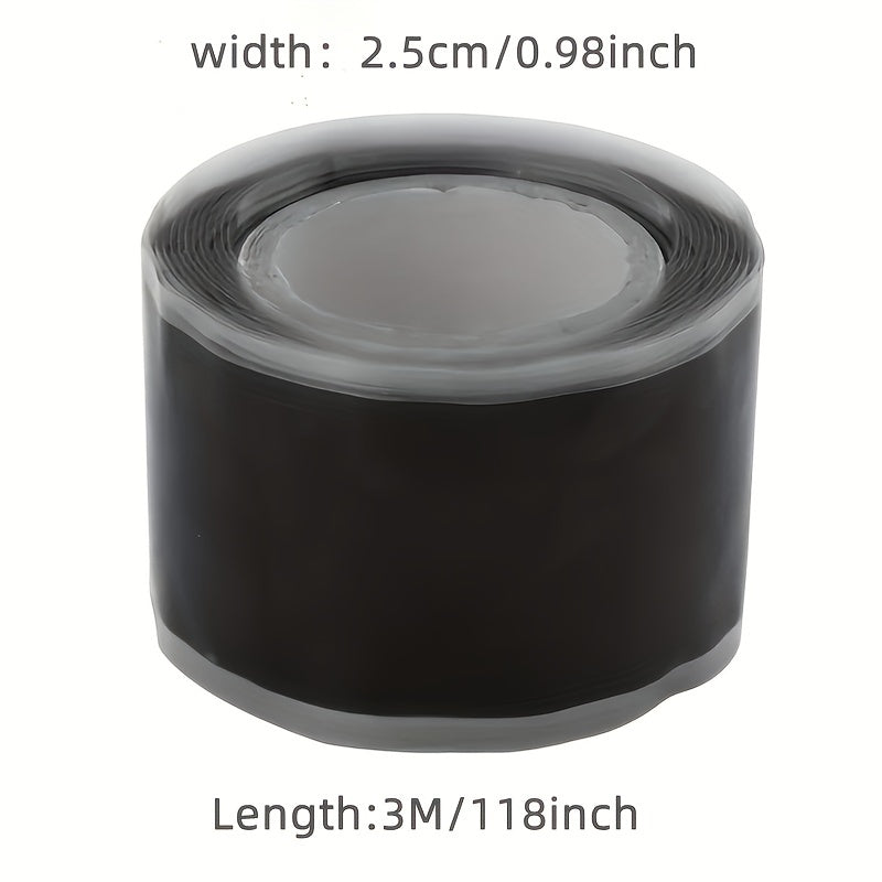 Self Fusing Silicone Repair Tape Transparent - Water Pipe Bonding & Sealing