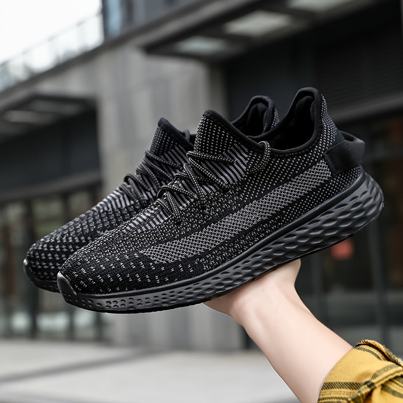 Knitted Sneakers Lightweight Running Shoes Women's Footwear