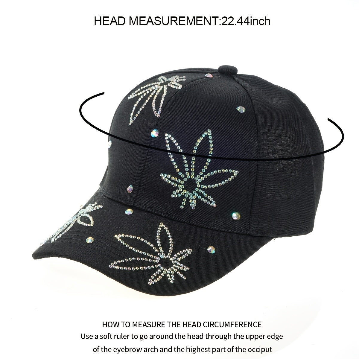 Hotfix Rhinestone Hat Soft Trucker Cap Mesh Sun Hats