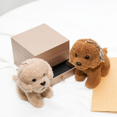Teddy Dog Plush Pendant Backpack Schoolbag Doll Plush Gift