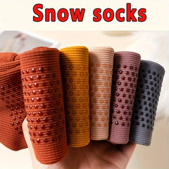 10 Pairs Warm Winter Fluffy Floor Socks Women's Stockings