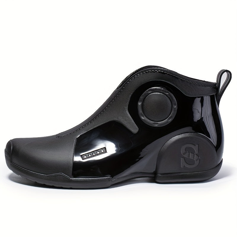 Women's Short Tube Rain Boots Waterproof Work Outdoor Rubber Shoes