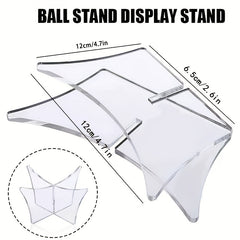 Acrylic Ball Display Stand for Sports Balls - Showcase your favorite balls