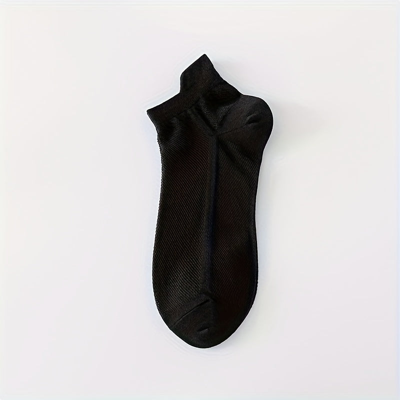 Breathable Low Cut Sports Socks - 5 Pairs