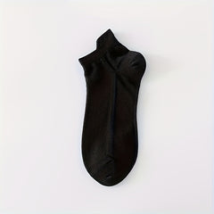 Breathable Low Cut Sports Socks - 5 Pairs