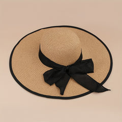Oversized Candy Sun Hat Bowknot Straw Hat Women Sunscreen Beach Hats