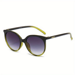 Men's Classic Cat Eye Sunglasses UV Protection with Bag