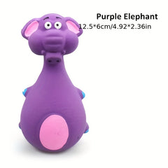 Pet Latex Toys Dog Toys Big Belly Cartoon Squeaky Toy For Dog Chew Toy Molar Toy