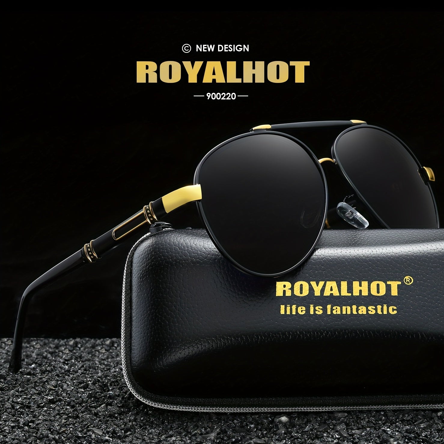 Polarized Oval Frame Sunglasses Driving Sun Glasses Shades Oculos Masculino