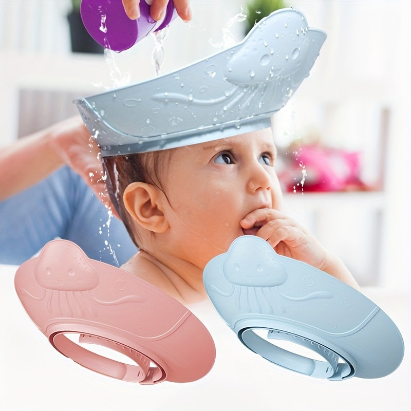 Baby Shower Cap Wash Cap Eye Protection Head Water Cover Child Care Hair Wash