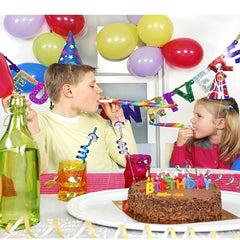 4pcs Rainbow Straws For Party Favors Baby Shower Drinking Straws