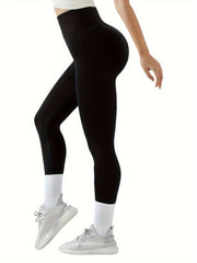 High Waist Yoga Leggings Hip Lifting Workout Pants Women's Activewear