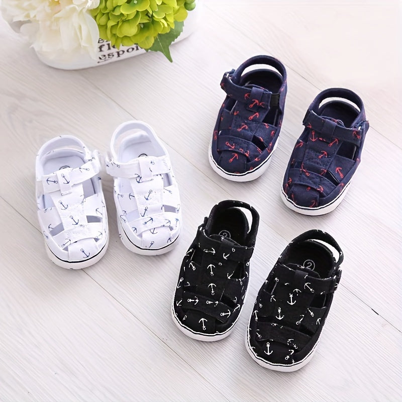 Breathable Baby Boy Sandals Lightweight Anti Slip Comfortable Indoor Outdoor