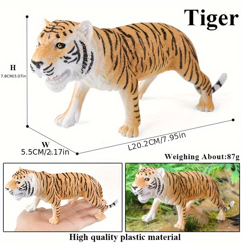 Educational PVC Wild Animal Toys for Kids Over 3 Years