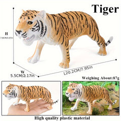 Educational PVC Wild Animal Toys for Kids Over 3 Years
