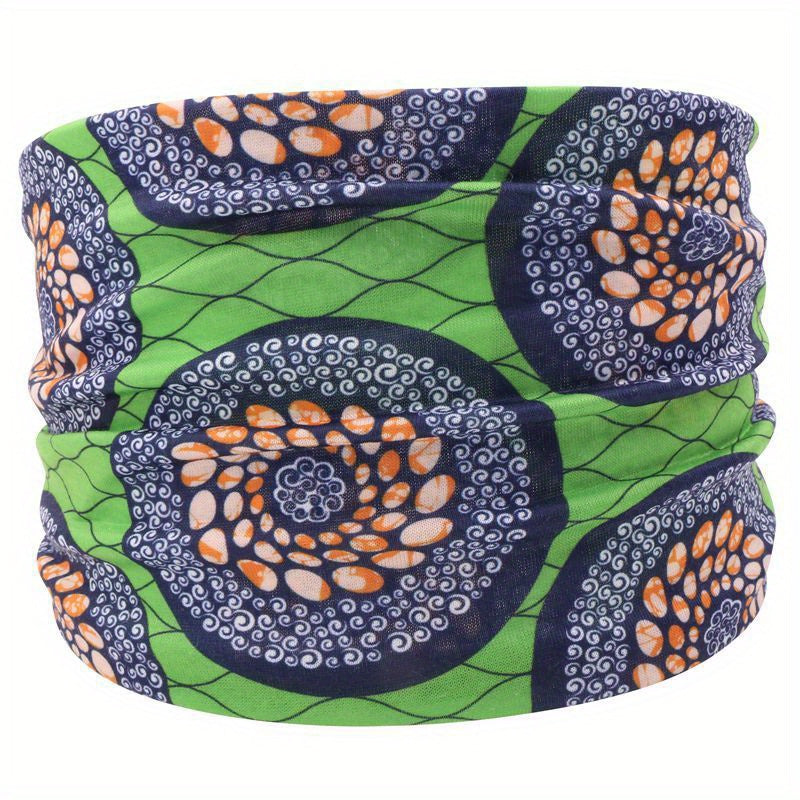 Boho Style Flower Pattern Elastic Headband