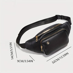 Multifunctional Unisex Waist Bag Shoulder Crossbody Bag