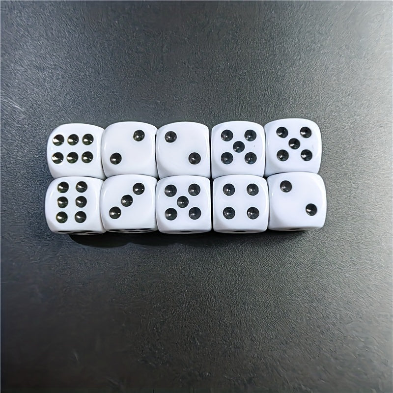 10pcs Dot Dice Set for Club Party Table Game Board Game