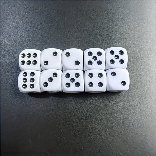 10pcs Dot Dice Set for Club Party Table Game Board Game