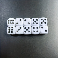 10pcs Dot Dice Set for Club Party Table Game Board Game