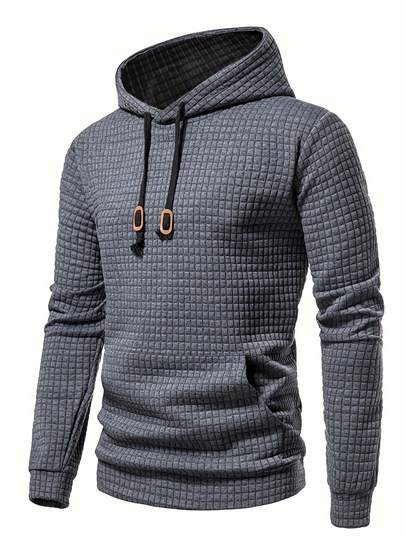 Warm Hoodie With Kangaroo Pocket For Men