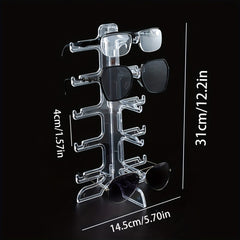 Sunglasses Storage Racks Display Rack - Organize Multiple Glasses