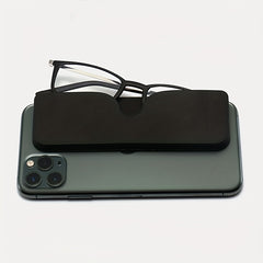 Rectangle HD Reading Glasses with Case