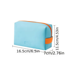 Portable Cosmetic Bag Zipper Makeup Pouch Storage Bag