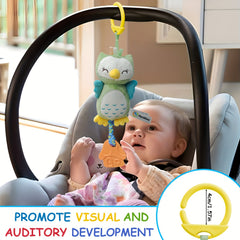 Adorable Owl Mobile Hanging Toy Colorful Music Themed