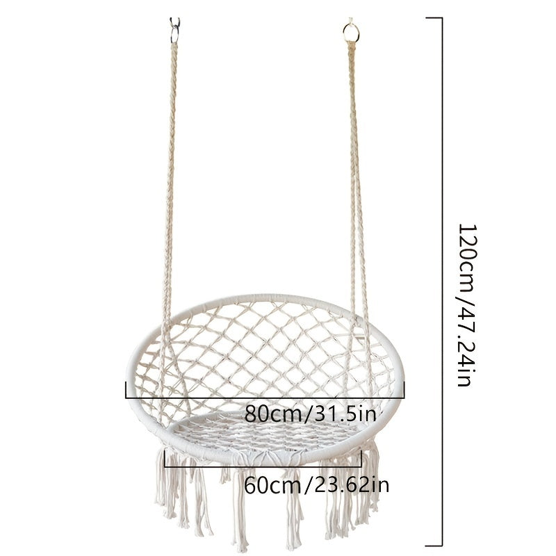 1pc Hammock Chair Reinforced Anti-rollover & Breathable