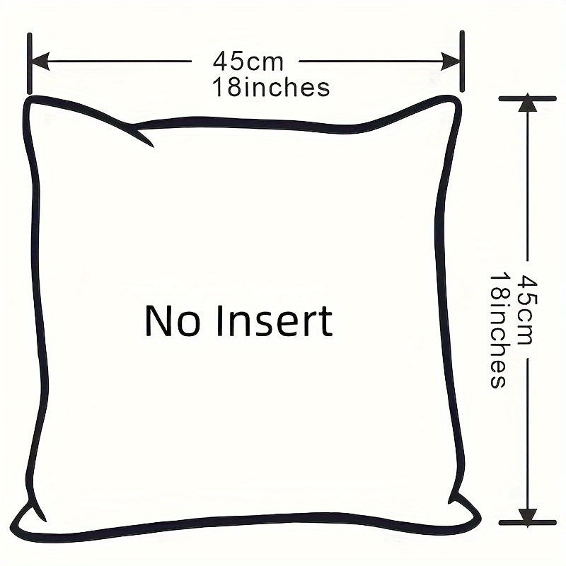 Soft Throw Pillow Cover for Christmas Sofa, Couch Decoration