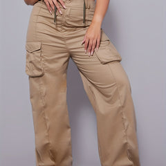  Y2K Cargo Pants - High Rise Loose Cargo Pants